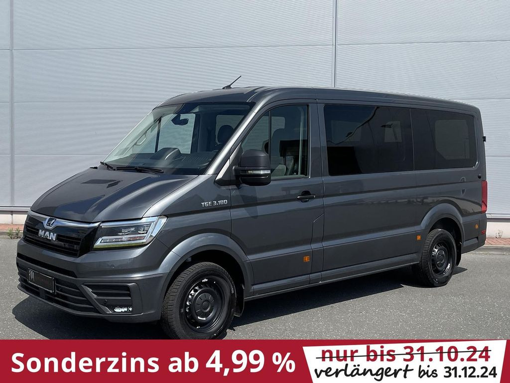 صغيرة, ميكروباص MAN TGE 3.180 Kombi L3H2 LED ACC NAVI SITZHZ: صور 1