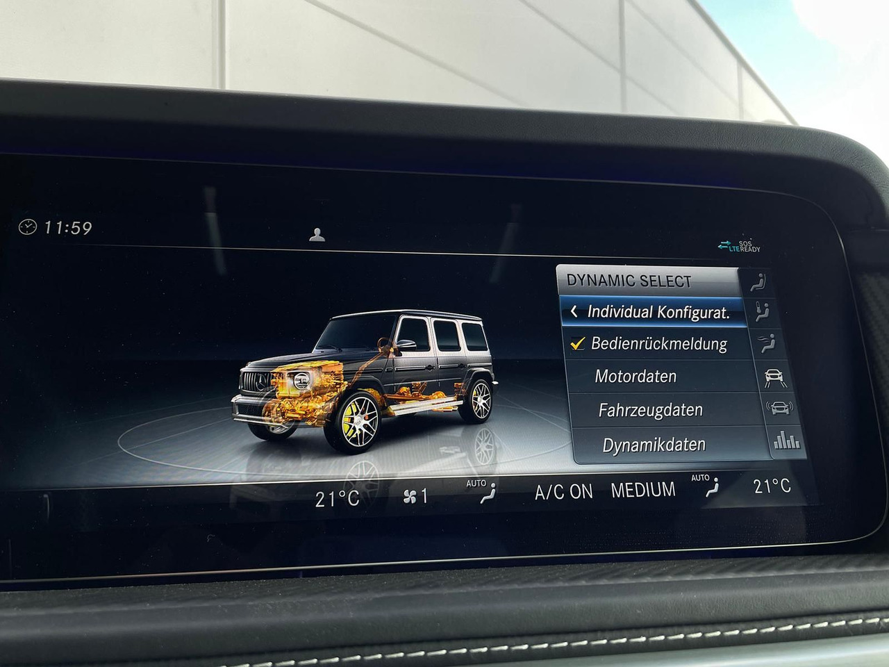 سيارة دفع رباعي Mercedes-Benz AMG G 63 4x4² 360° LEDER SHD NIGHT BURMESTER: صور 29