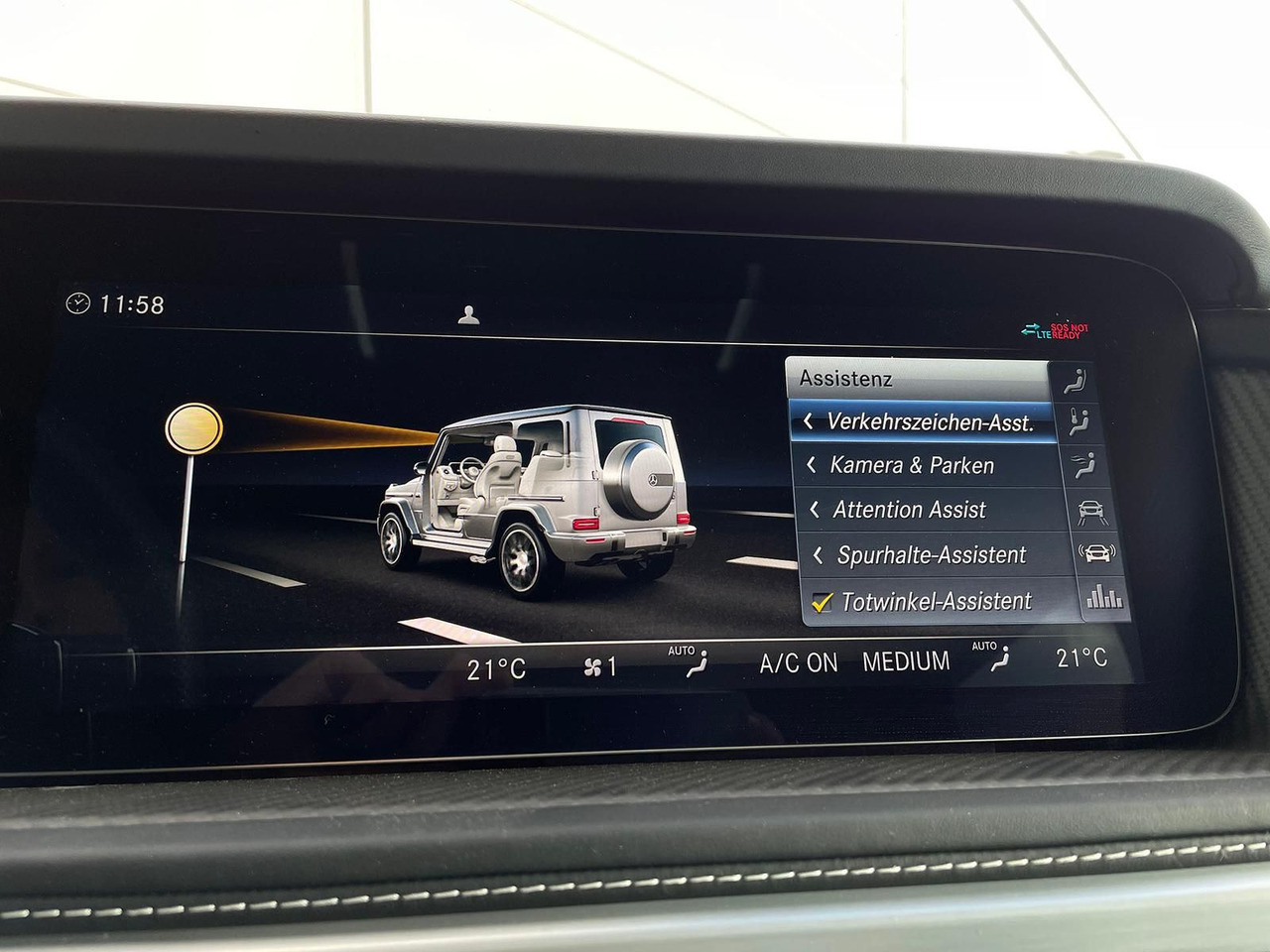 سيارة دفع رباعي Mercedes-Benz AMG G 63 4x4² 360° LEDER SHD NIGHT BURMESTER: صور 28