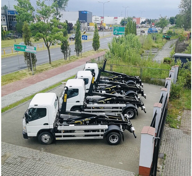شاحنة ذات الخطاف جديد Mitsubishi Fuso 9C18 + KING HZ6R Hooklift: صور 10