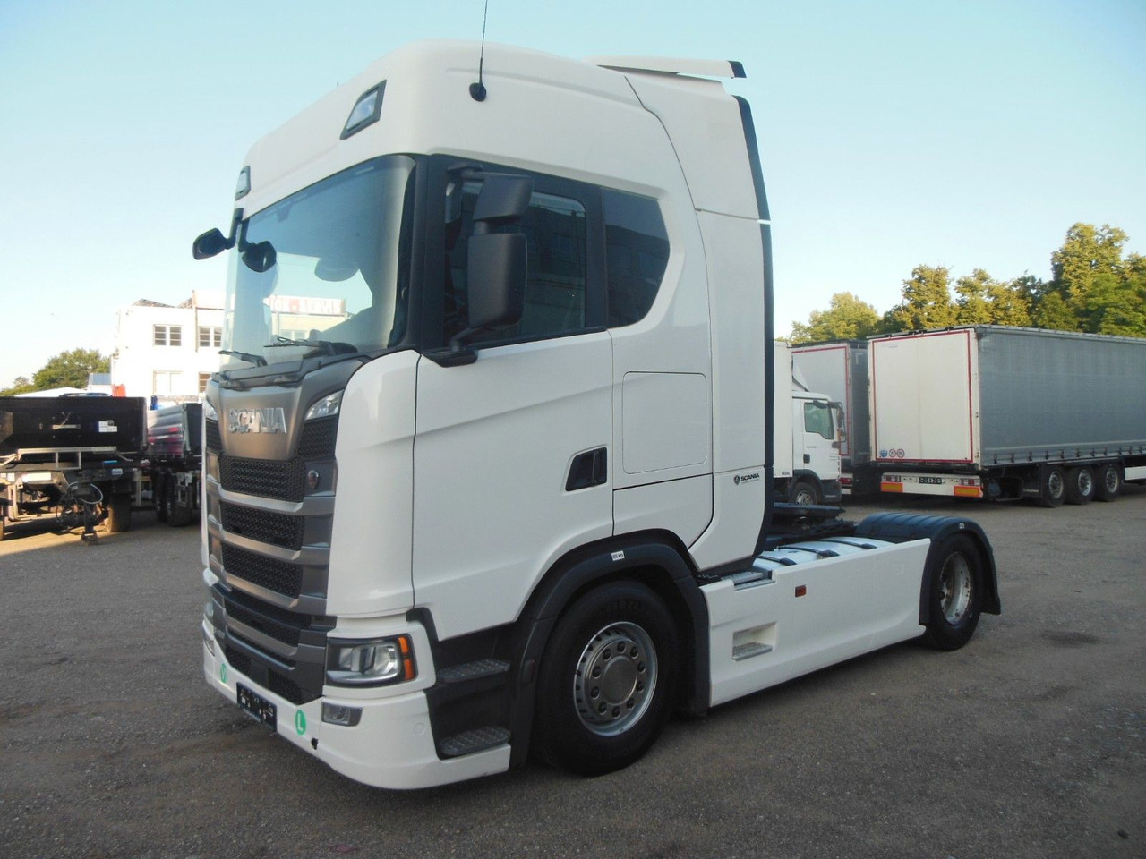 Scania R 450, VOLL LUFT, RETARDER, STANDKLIMA, TOP!!! - شاحنة جرار: صور 1 Scania R 450, VOLL LUFT, RETARDER, STANDKLIMA, TOP!!! - شاحنة جرار: صور 1