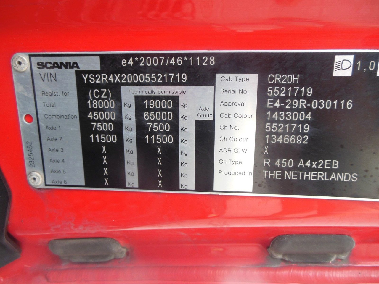 شاحنة جرار Scania R450, LOWDECK, RETARDER, STANDKLIMA: صور 19