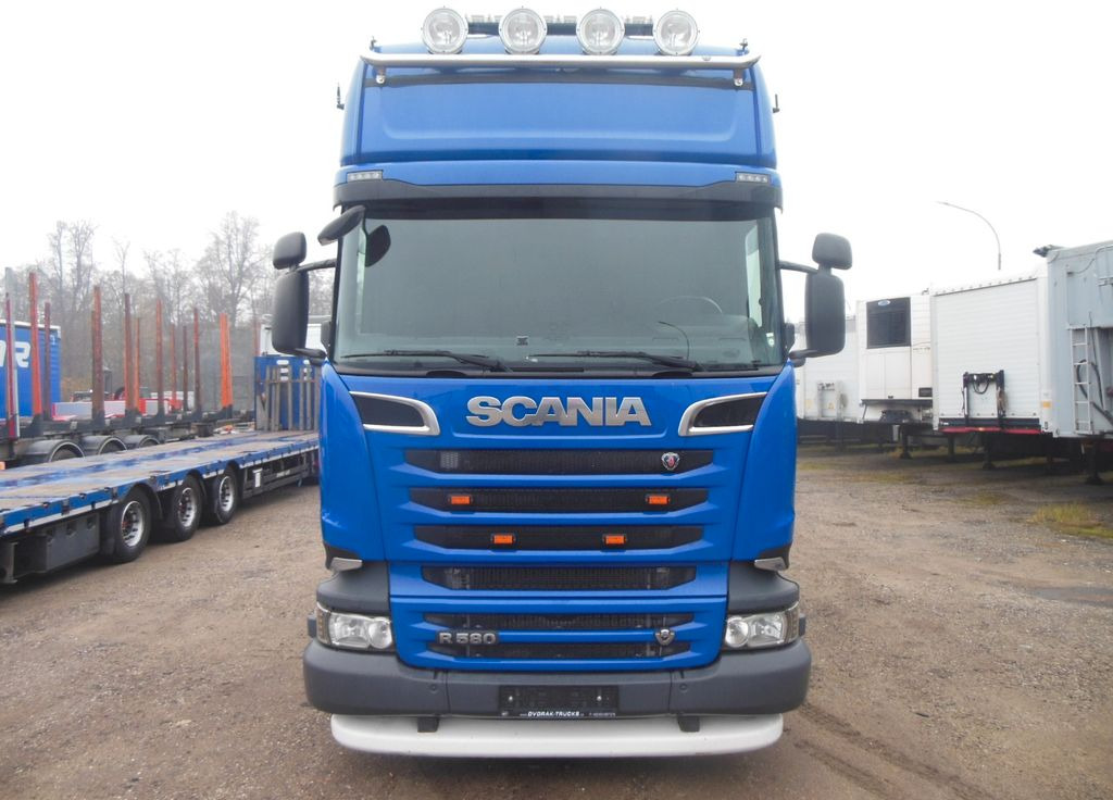 شاحنة جرار Scania R580, V8, 8X4, 164.000 KG, TOP STAND!!!: صور 6