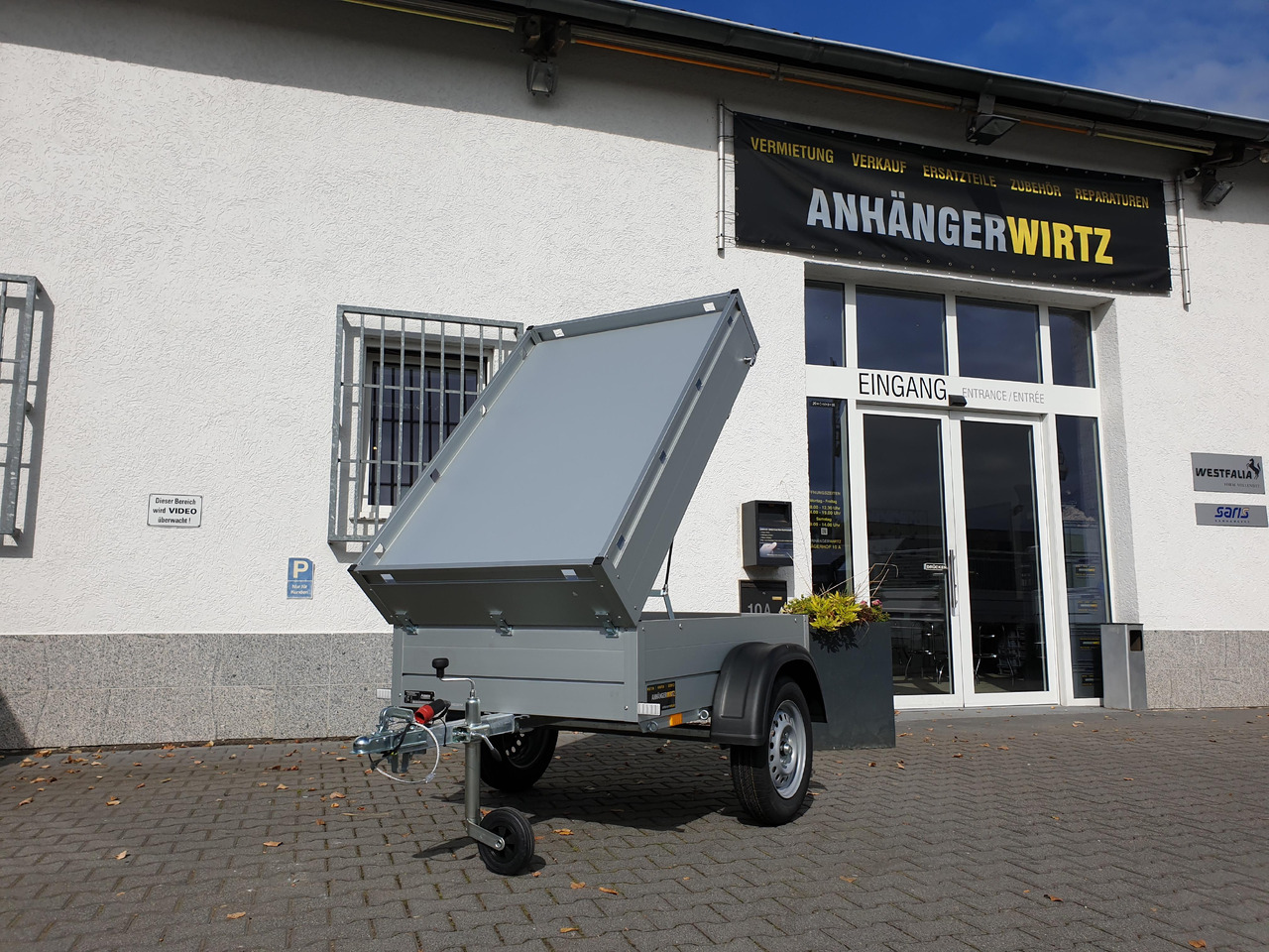 ALUBOXX Deckelanhänger GT 500 HT 151x101x48cm (XXS) 500kg Winter Aktion direkt - مقطورات السيارات: صور 3 ALUBOXX Deckelanhänger GT 500 HT 151x101x48cm (XXS) 500kg Winter Aktion direkt - مقطورات السيارات: صور 3