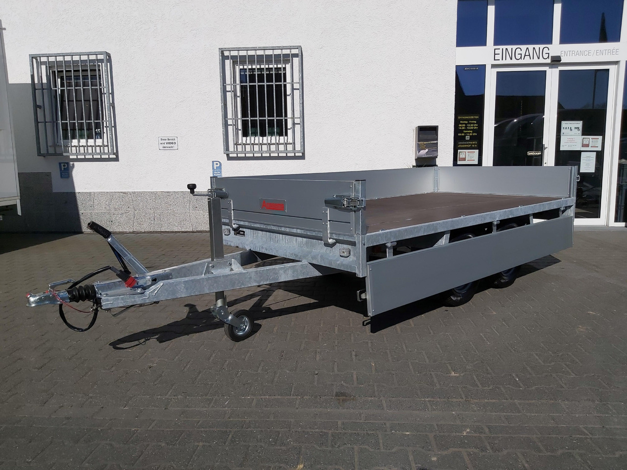 Anssems Hochlader PSX - S 2000 305x153x30cm (M) 2000kg - مقطورات مسطحة: صور 2 Anssems Hochlader PSX - S 2000 305x153x30cm (M) 2000kg - مقطورات مسطحة: صور 2