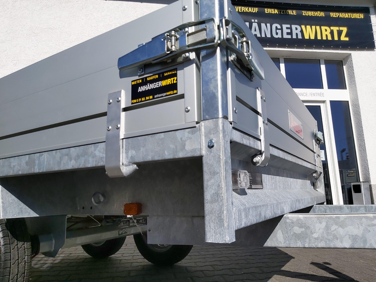 Anssems Hochlader PSX - S 2500 305x153x30cm (M) 2500kg preorder Aktion online - مقطورات مسطحة: صور 5 Anssems Hochlader PSX - S 2500 305x153x30cm (M) 2500kg preorder Aktion online - مقطورات مسطحة: صور 5
