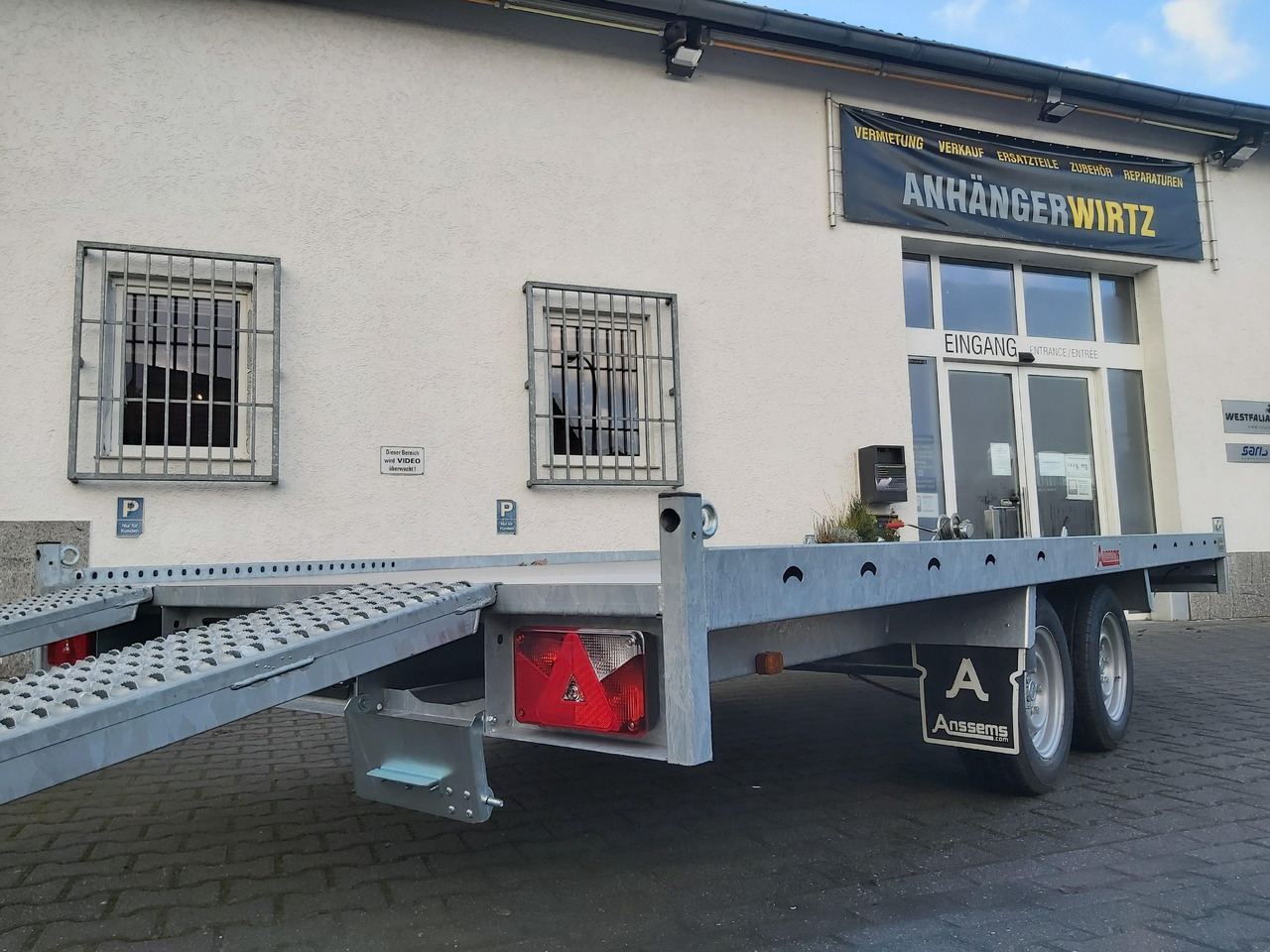Anssems MSX 3000 Multitransporter 405x200cm Aluboden 3000kg Aktion bei Onlinekauf - مقطورات مسطحة: صور 3 Anssems MSX 3000 Multitransporter 405x200cm Aluboden 3000kg Aktion bei Onlinekauf - مقطورات مسطحة: صور 3