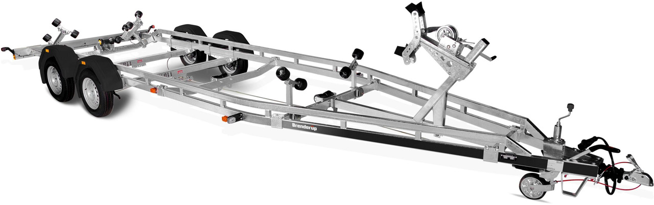 Brenderup Bootstrailer 26300TB SR X-Line bis 7,8 26 Fuß Superrollen Windenstand 3000kg Abverkauf - مقطورة القارب: صور 2 Brenderup Bootstrailer 26300TB SR X-Line bis 7,8 26 Fuß Superrollen Windenstand 3000kg Abverkauf - مقطورة القارب: صور 2