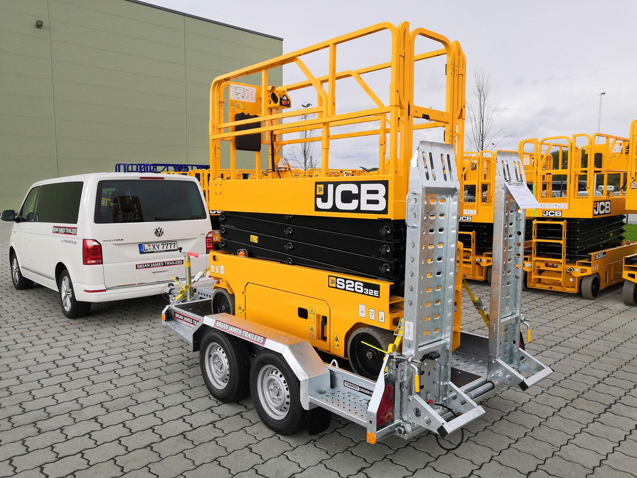 Brian James Digger Plant 543-2813-27 280x130cm Schaufelablage Rampen Reserverad 2700kg Aktion - مقطورة لنقل المعدات: صور 4 Brian James Digger Plant 543-2813-27 280x130cm Schaufelablage Rampen Reserverad 2700kg Aktion - مقطورة لنقل المعدات: صور 4