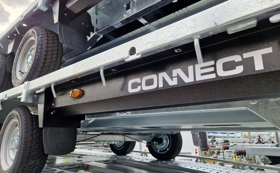 Brian James Trailer Connect 550x229cm blackline plattform Tandem 12" 3500kg (XXL) - مقطورات مسطحة: صور 1 Brian James Trailer Connect 550x229cm blackline plattform Tandem 12" 3500kg (XXL) - مقطورات مسطحة: صور 1
