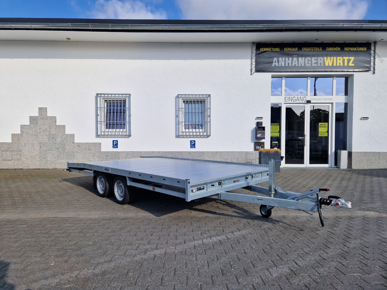 مقطورات مسطحة CARAX-2 3000 Multitransporter 440x207cm Aluboden Auffahrrampen 3000kg Winter Aktion: صور 8