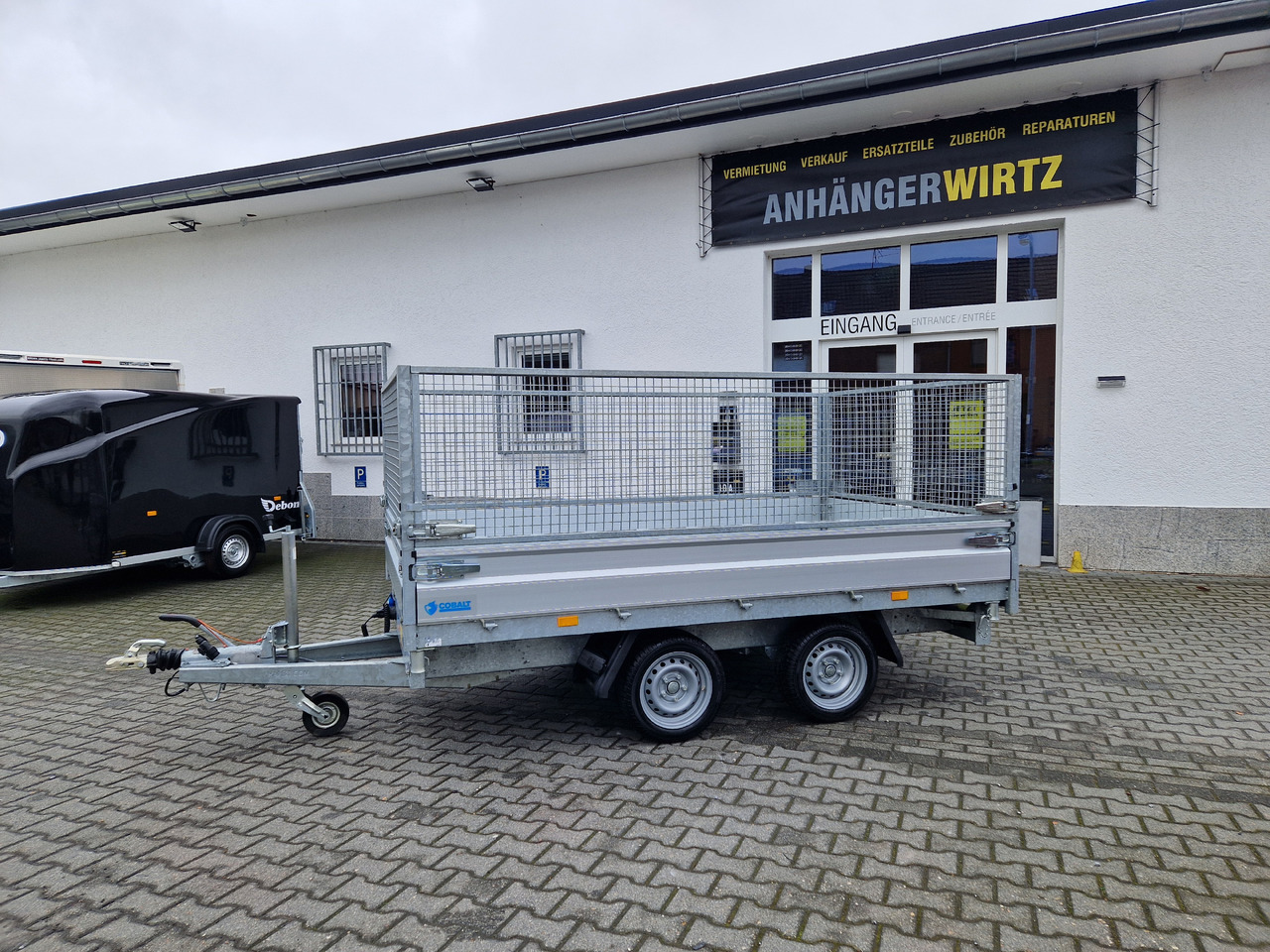 Hapert COBALT HM-2 305x180x30cm Elektro & Laubgitter 2700kg - قلابة مقطورة: صور 3 Hapert COBALT HM-2 305x180x30cm Elektro & Laubgitter 2700kg - قلابة مقطورة: صور 3