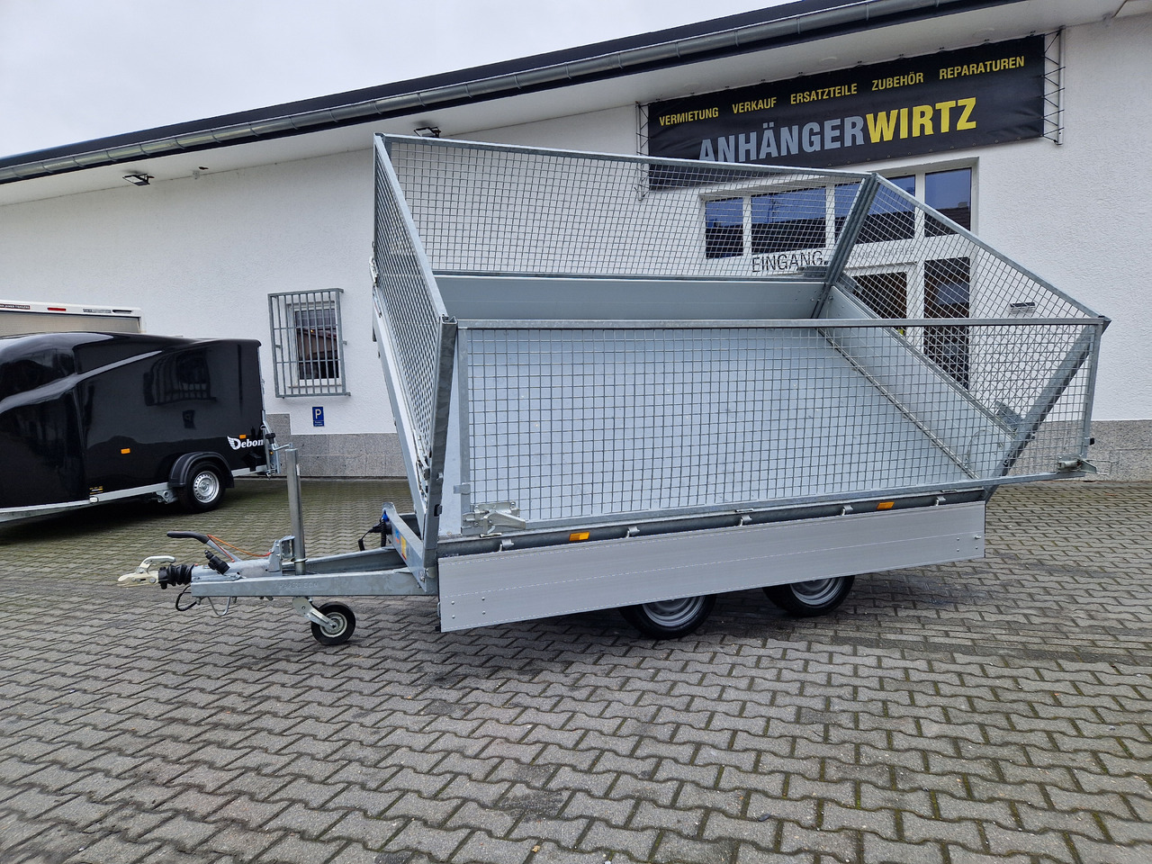 Hapert COBALT HM-2 305x180x30cm Elektro & Laubgitter 2700kg - قلابة مقطورة: صور 1 Hapert COBALT HM-2 305x180x30cm Elektro & Laubgitter 2700kg - قلابة مقطورة: صور 1