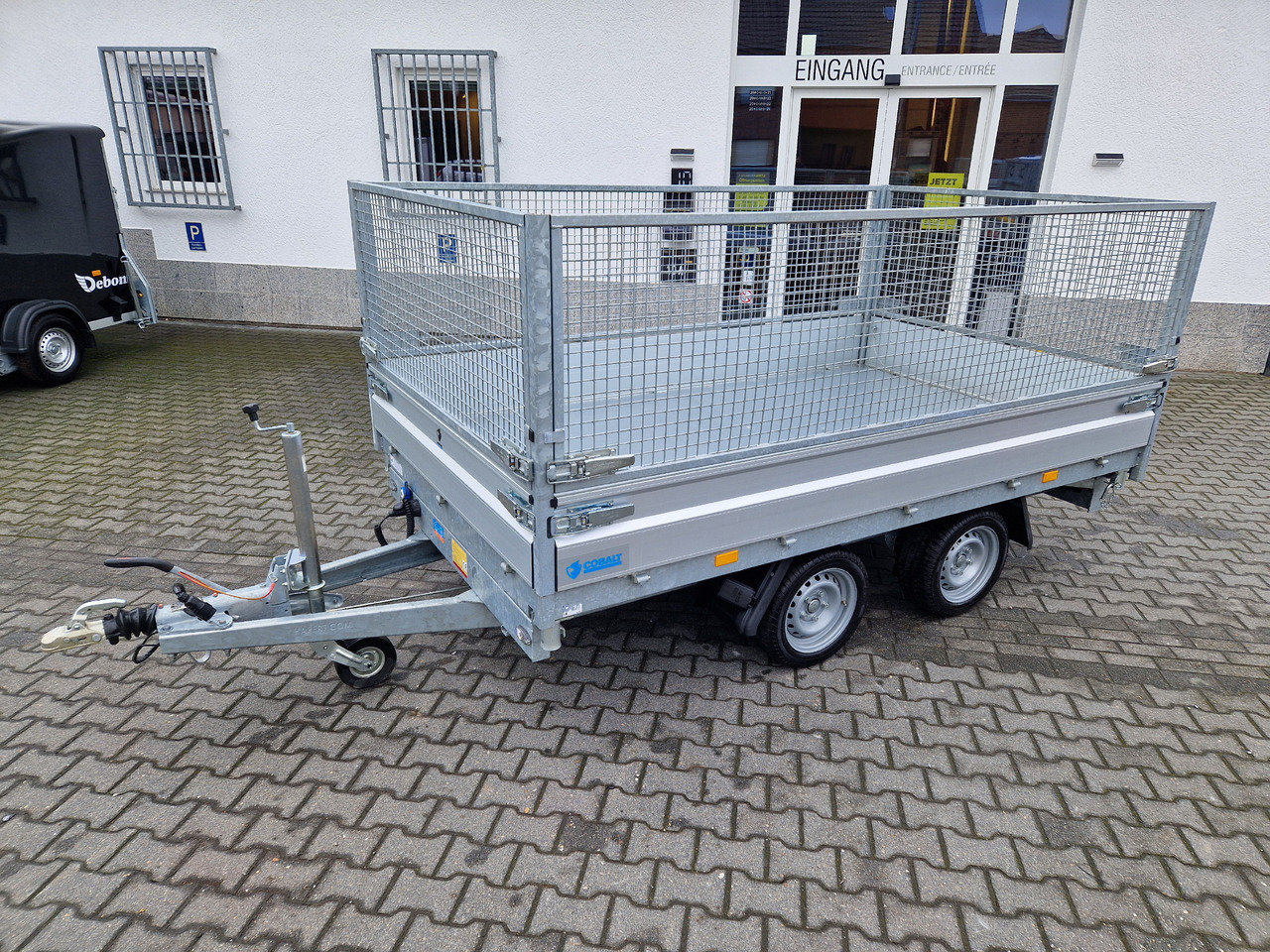 قلابة مقطورة Hapert COBALT HM-2 305x180x30cm Elektro & Laubgitter 2700kg: صور 7