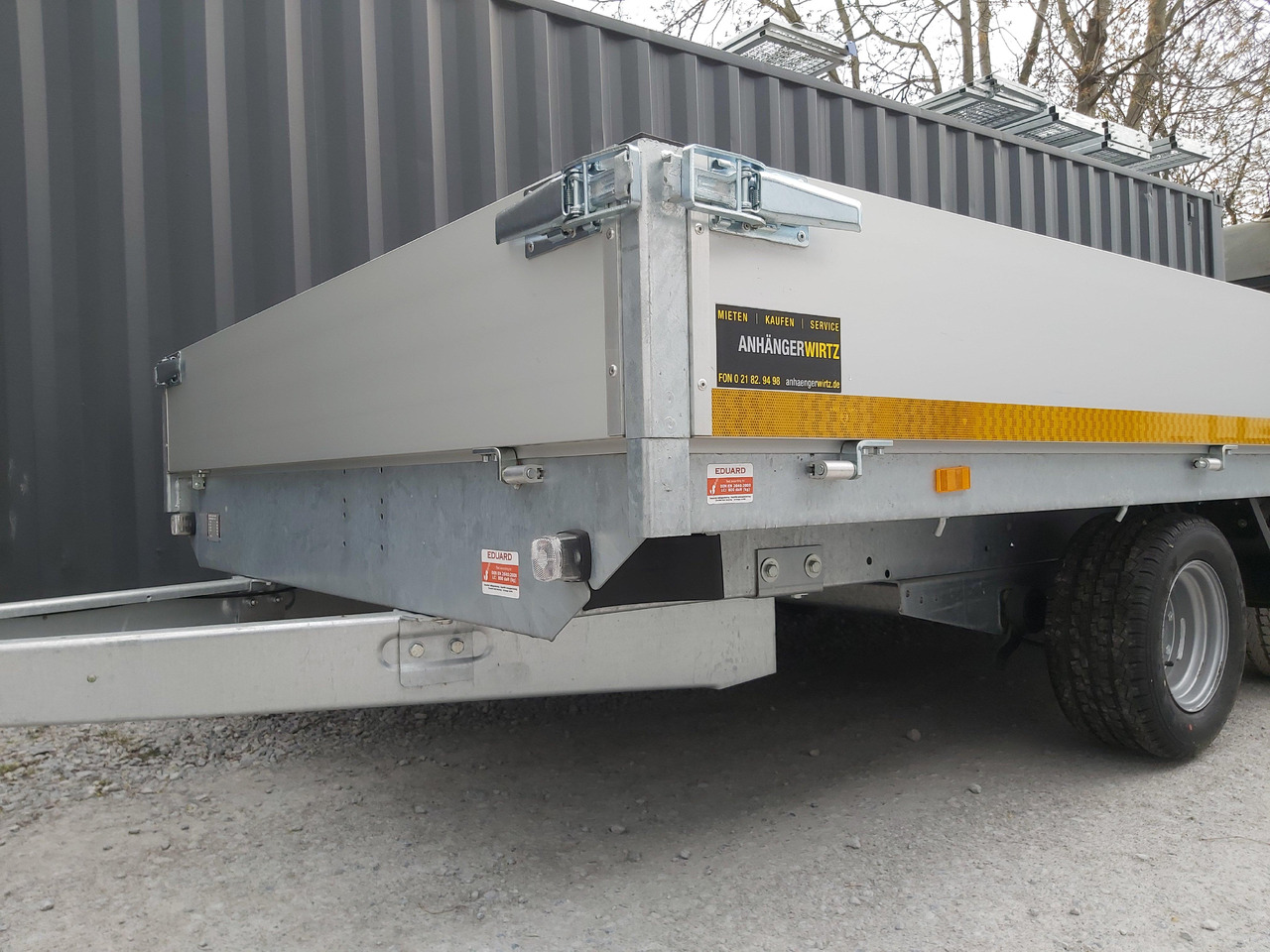 Hochlader 356x200x30cm Lfh: 56cm 10" (L) 2700kg - مقطورات مسطحة: صور 2 Hochlader 356x200x30cm Lfh: 56cm 10" (L) 2700kg - مقطورات مسطحة: صور 2