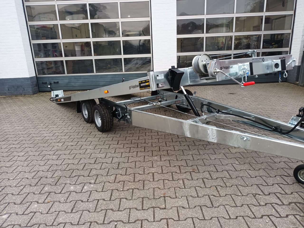 Martz Cartrailer GT KIPP 480/2 3T 480x205cm Profi Lohr Stahl & Aluboden 3000kg 100km/H - شاحنة نقل سيارات مقطورة: صور 2 Martz Cartrailer GT KIPP 480/2 3T 480x205cm Profi Lohr Stahl & Aluboden 3000kg 100km/H - شاحنة نقل سيارات مقطورة: صور 2