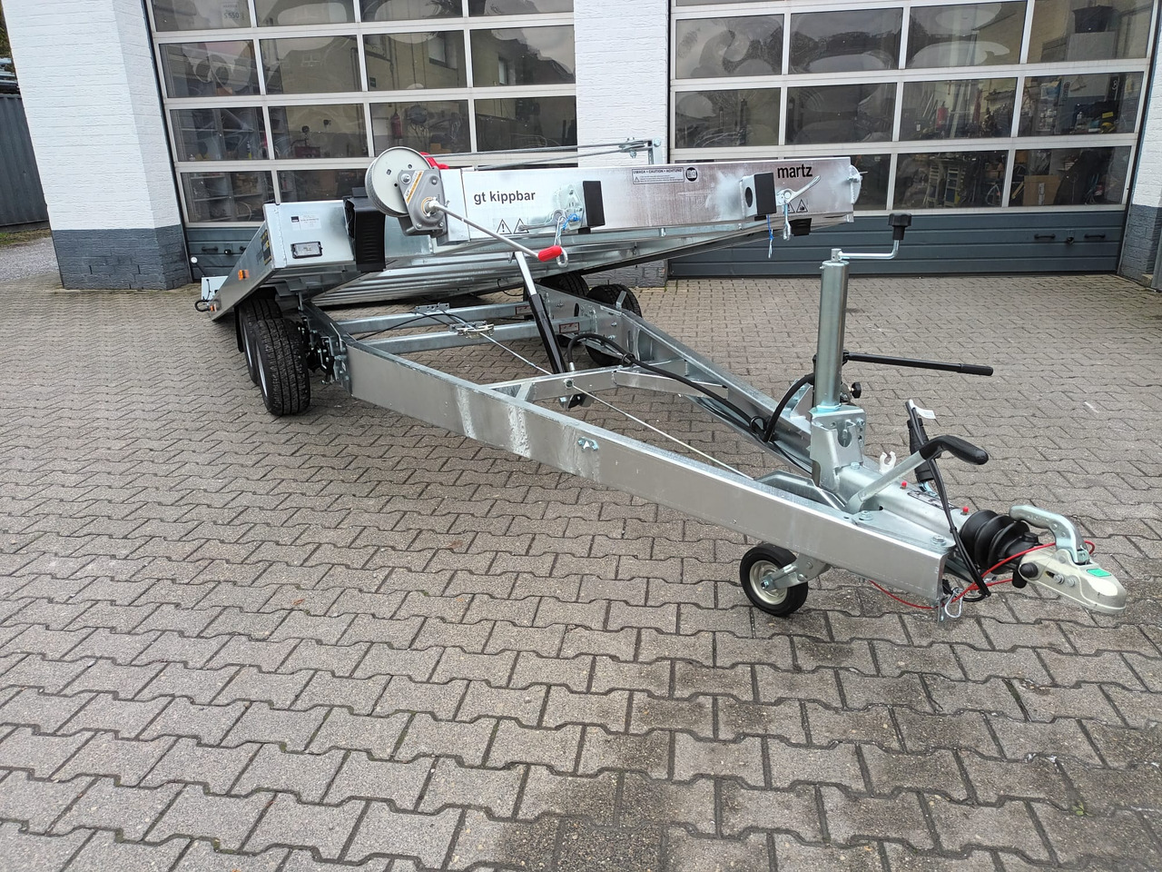 Martz Cartrailer GT KIPP 480/2 3T 480x205cm Profi Lohr Stahl & Aluboden 3000kg 100km/H - شاحنة نقل سيارات مقطورة: صور 1 Martz Cartrailer GT KIPP 480/2 3T 480x205cm Profi Lohr Stahl & Aluboden 3000kg 100km/H - شاحنة نقل سيارات مقطورة: صور 1