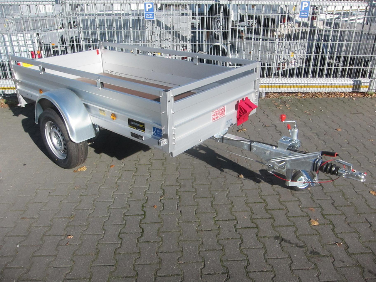 مقطورات السيارات PKW Anhänger Koch Aluline 4.13 250x125x44cm (S) 1300kg 100 km/H Online Aktion Modell 2024: صور 7