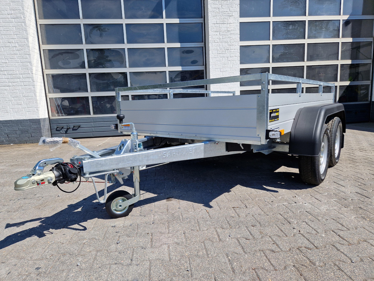 Saris Anhänger DW2000 McAlu Pro 255x153x43cm 2000kg kurz und breit - مقطورات مسطحة: صور 4 Saris Anhänger DW2000 McAlu Pro 255x153x43cm 2000kg kurz und breit - مقطورات مسطحة: صور 4