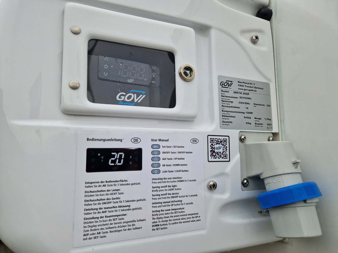 Tiefkühlanhänger 2719 F4 408x175x190cm GOVI Arktik 2000P Aluboden 2700kg - مبردة مقطورة: صور 3 Tiefkühlanhänger 2719 F4 408x175x190cm GOVI Arktik 2000P Aluboden 2700kg - مبردة مقطورة: صور 3