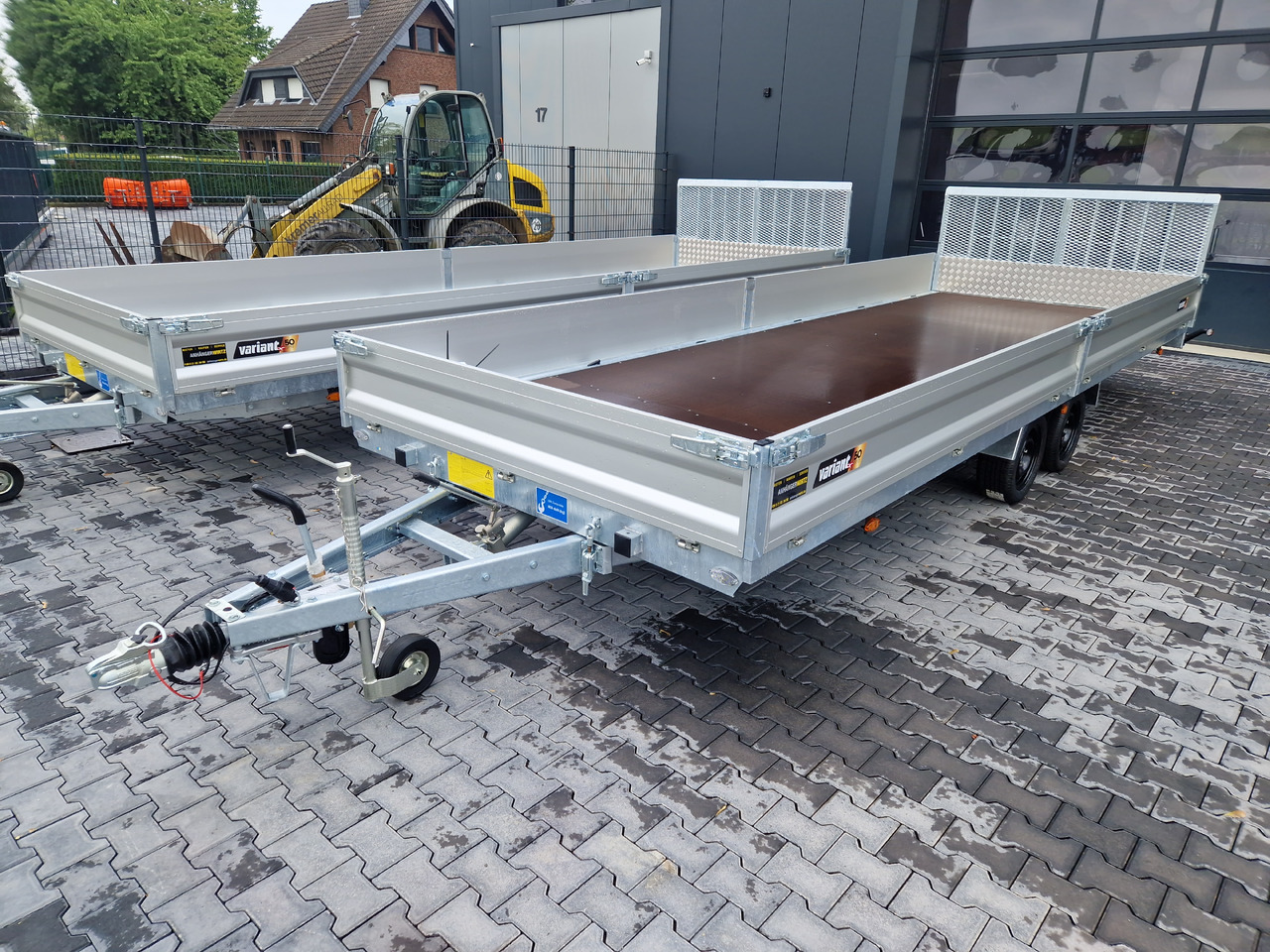 Variant Maschinentransporter 3562 UX Maxi Load 620x210x30cm LED Felgen black 3500kg 2025 - مقطورة لنقل المعدات: صور 1 Variant Maschinentransporter 3562 UX Maxi Load 620x210x30cm LED Felgen black 3500kg 2025 - مقطورة لنقل المعدات: صور 1