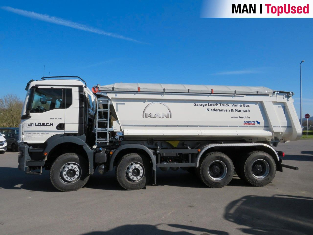 MAN TGS 41.480 8x4 BB CH Schmitz Muldenkipper - شاحنات قابلة للفك شاحنة: صور 2 MAN TGS 41.480 8x4 BB CH Schmitz Muldenkipper - شاحنات قابلة للفك شاحنة: صور 2