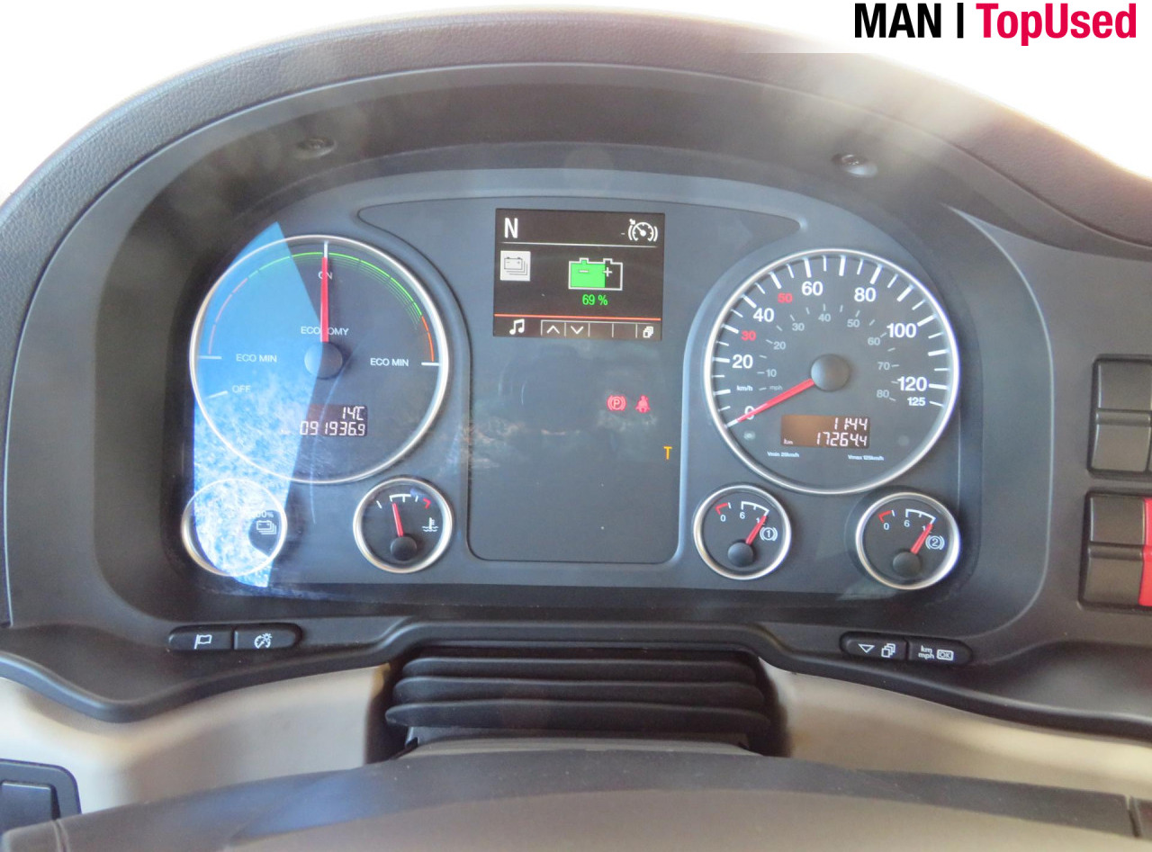 MAN eTGM 26.360 E 6X2-4 LL Kühlkoffer Klima Luftfeder - مبردة شاحنة, شاحنة كهربائية: صور 5 MAN eTGM 26.360 E 6X2-4 LL Kühlkoffer Klima Luftfeder - مبردة شاحنة, شاحنة كهربائية: صور 5