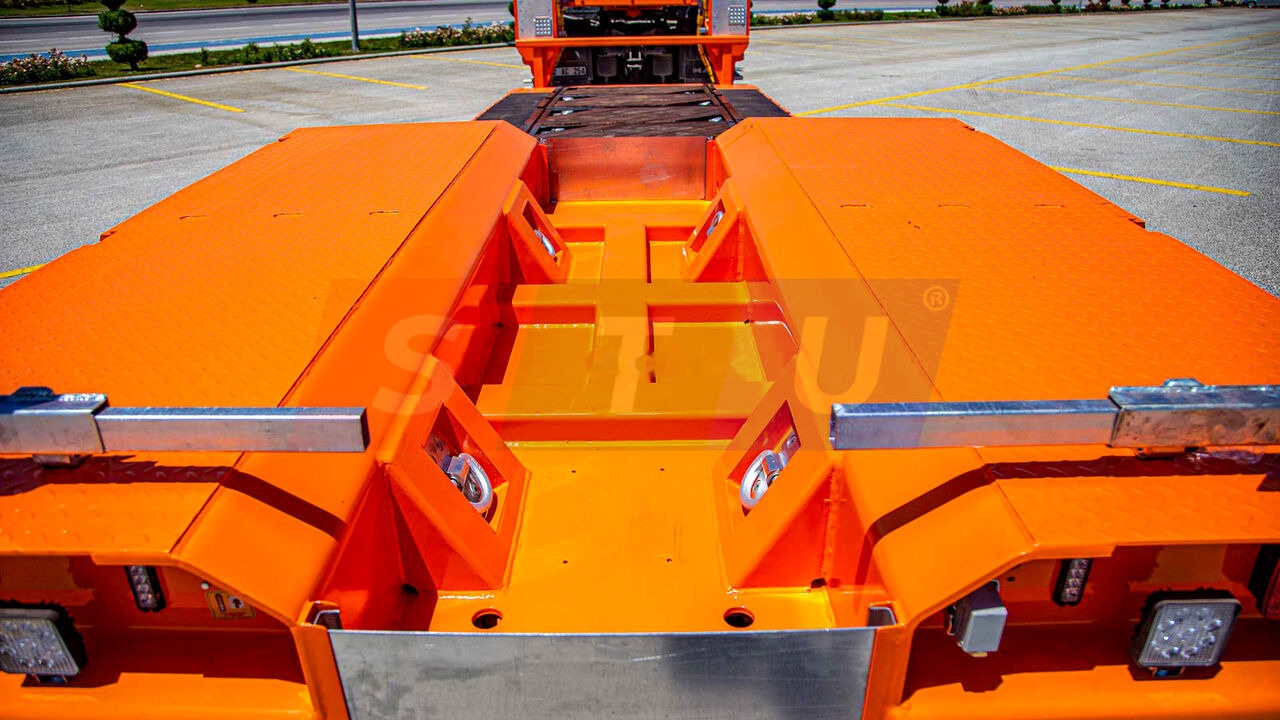 STU 2 Axle Extendable Low Loader - عربة مسطحة منخفضة نصف مقطورة: صور 4 STU 2 Axle Extendable Low Loader - عربة مسطحة منخفضة نصف مقطورة: صور 4