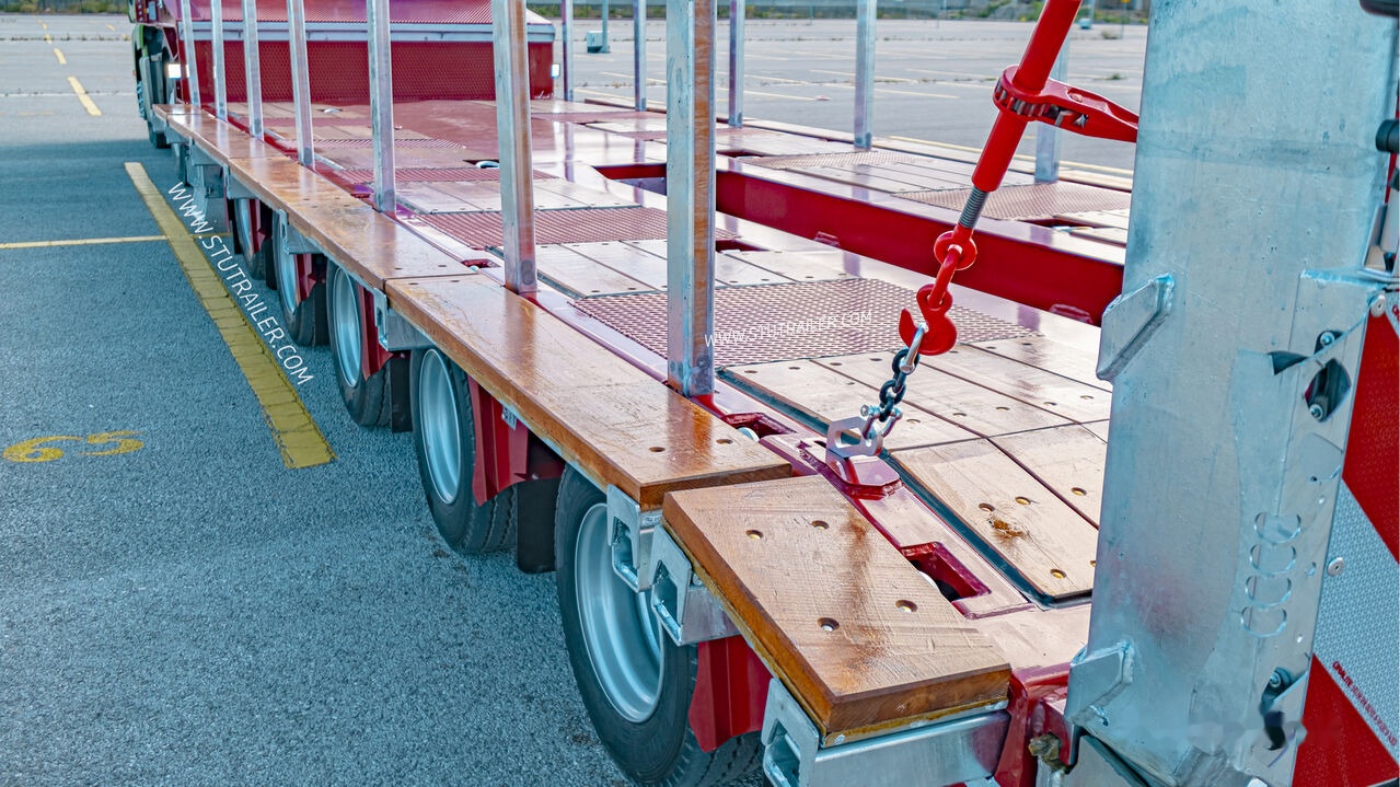 STU 5 Axle Lowbed / Extendable - عربة مسطحة منخفضة نصف مقطورة: صور 3 STU 5 Axle Lowbed / Extendable - عربة مسطحة منخفضة نصف مقطورة: صور 3