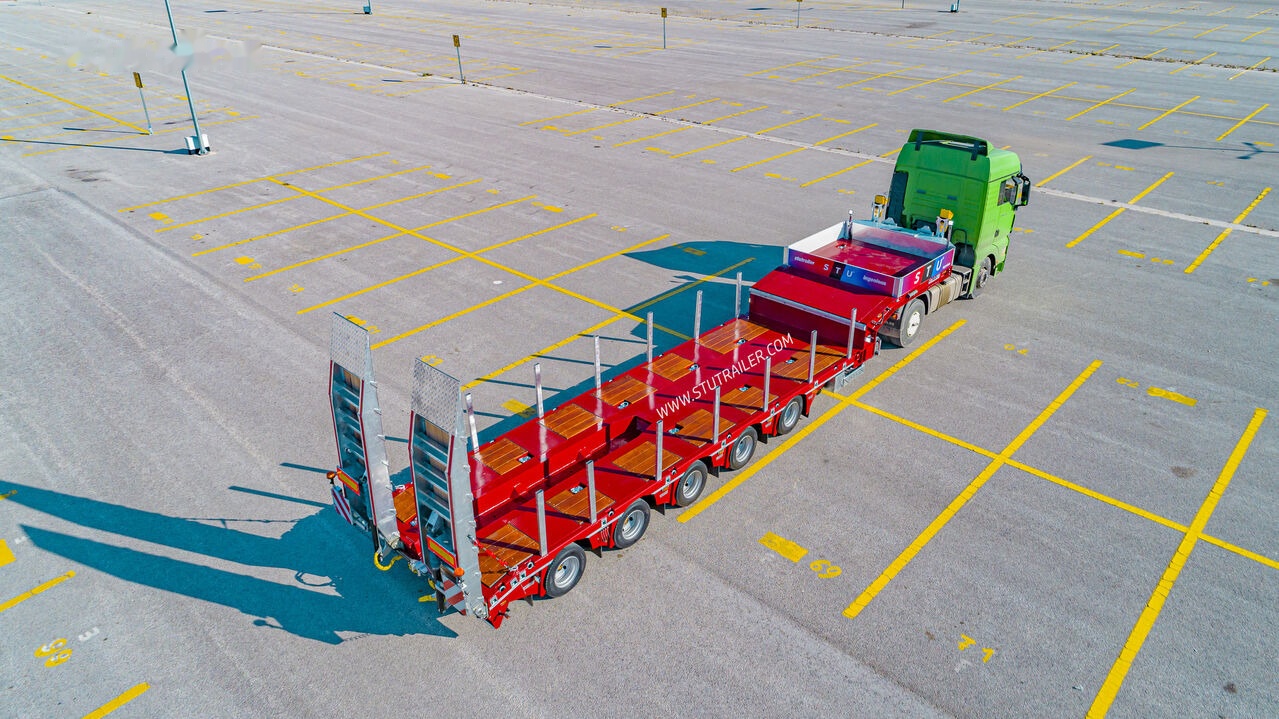 STU 5 Axle Lowbed / Extendable - عربة مسطحة منخفضة نصف مقطورة: صور 1 STU 5 Axle Lowbed / Extendable - عربة مسطحة منخفضة نصف مقطورة: صور 1