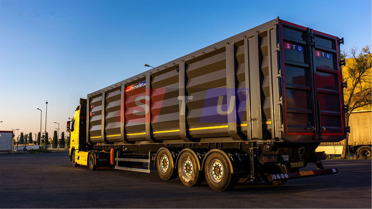 STU 71m3 TIPPER TRAILER - FOR METAL SCRAP - قلابة نصف مقطورة: صور 2 STU 71m3 TIPPER TRAILER - FOR METAL SCRAP - قلابة نصف مقطورة: صور 2
