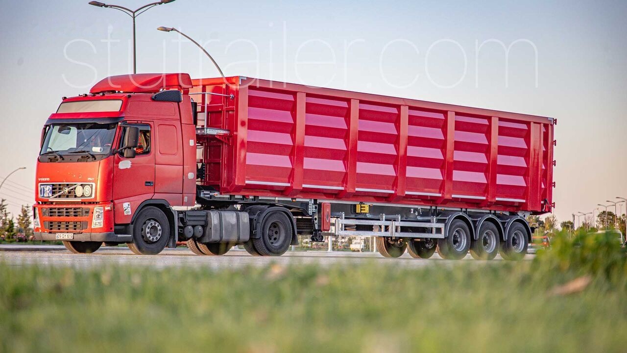 STU 71m3 TIPPER TRAILER - FOR METAL SCRAP - قلابة نصف مقطورة: صور 3 STU 71m3 TIPPER TRAILER - FOR METAL SCRAP - قلابة نصف مقطورة: صور 3