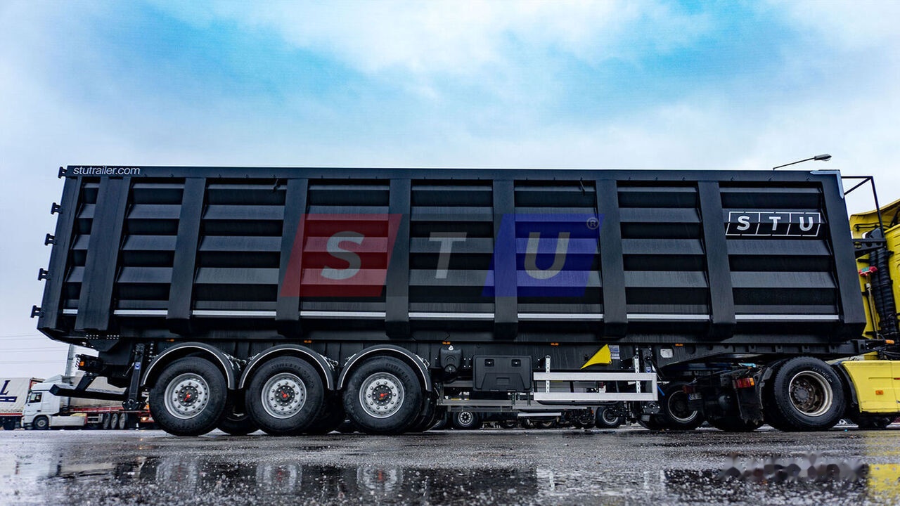 قلابة نصف مقطورة جديد STU 71m3 Tipper Trailer For Scrap Metal: صور 18