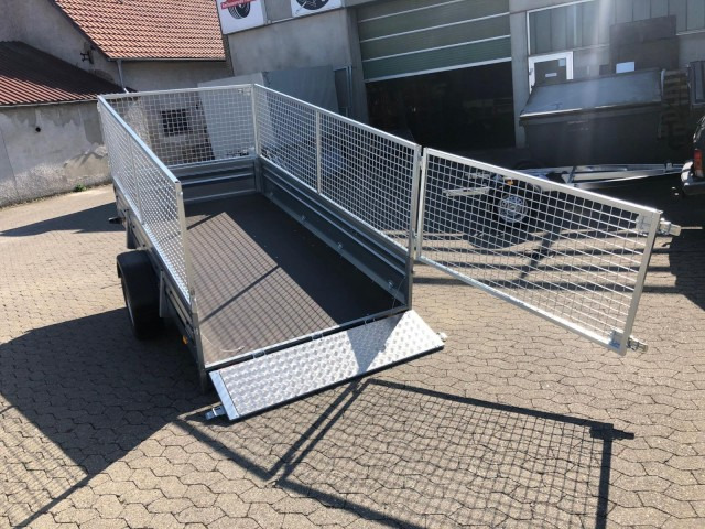 Brenderup 2300S Stahl Laubgitter, 1,3 to. kippbar KV, 3010x1530x400mm - مقطورات السيارات: صور 1 Brenderup 2300S Stahl Laubgitter, 1,3 to. kippbar KV, 3010x1530x400mm - مقطورات السيارات: صور 1