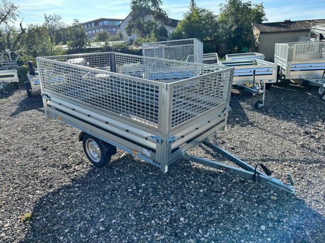Brenderup 3251S UB 750 kg, Hochlader mit Laubgitter, 2500x1420x350mm, 100 km/h - مقطورات السيارات: صور 1 Brenderup 3251S UB 750 kg, Hochlader mit Laubgitter, 2500x1420x350mm, 100 km/h - مقطورات السيارات: صور 1
