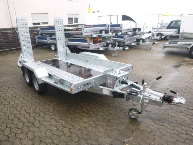 Brian James Cargo Digger Plant 2 Baumaschinenanhänger 543-2813-27-2-13, 2800 x 1300 mm, 2,7 to. - مقطورة لنقل المعدات: صور 1 Brian James Cargo Digger Plant 2 Baumaschinenanhänger 543-2813-27-2-13, 2800 x 1300 mm, 2,7 to. - مقطورة لنقل المعدات: صور 1