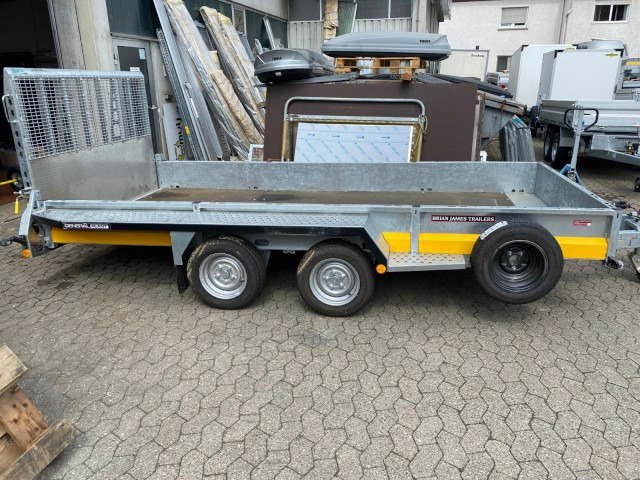 Brian James General Plant Baumaschinenanhänger 551-4017, 4000 x 1850 mm, 3,5 to. - مقطورة لنقل المعدات: صور 4 Brian James General Plant Baumaschinenanhänger 551-4017, 4000 x 1850 mm, 3,5 to. - مقطورة لنقل المعدات: صور 4