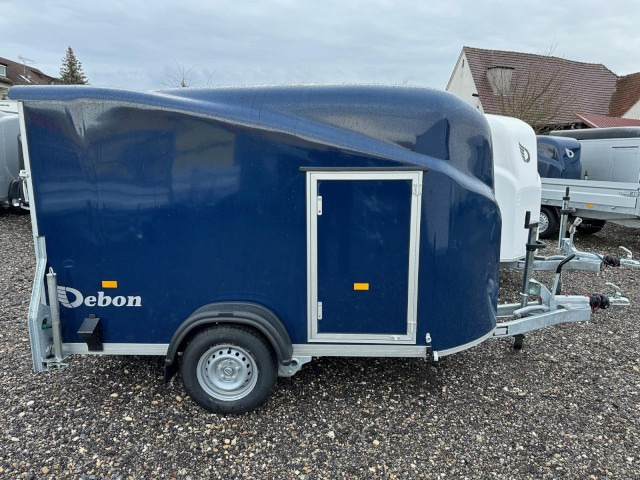 Cheval Liberte Debon Fourgon Cargo 2 Poly + Türe blau 1300 kg, 100 km/h, 300x155x168cm - بصندوق مغلق مقطورة: صور 3 Cheval Liberte Debon Fourgon Cargo 2 Poly + Türe blau 1300 kg, 100 km/h, 300x155x168cm - بصندوق مغلق مقطورة: صور 3