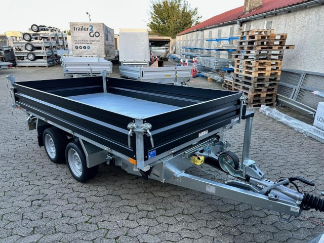 Humbaur 3-Seitenkipper HTK 3500.31 Alu Parabel , 3140 x 1750 x 350 mm, 3,5 to. - قلابة مقطورة: صور 1 Humbaur 3-Seitenkipper HTK 3500.31 Alu Parabel , 3140 x 1750 x 350 mm, 3,5 to. - قلابة مقطورة: صور 1
