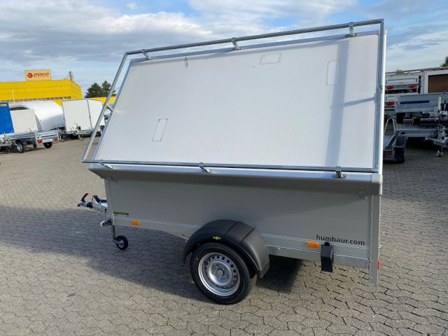 Humbaur HA 132513-5 mit Holz-Alu Deckel mit Reling 1300 kg, 2510 x 1310 x 500mm, 100 km/h - مقطورات السيارات: صور 2 Humbaur HA 132513-5 mit Holz-Alu Deckel mit Reling 1300 kg, 2510 x 1310 x 500mm, 100 km/h - مقطورات السيارات: صور 2