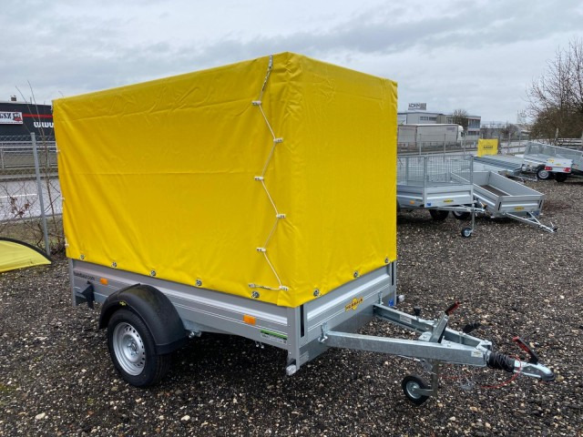 Humbaur HA 132513 mit KV, Hochplane 160 cm, 100 km/h 1300 kg, 2510 x 1310 x 350mm - مقطورات السيارات: صور 1 Humbaur HA 132513 mit KV, Hochplane 160 cm, 100 km/h 1300 kg, 2510 x 1310 x 350mm - مقطورات السيارات: صور 1