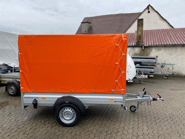 Humbaur HA 132513 mit KV, Hochplane 160 cm, 100 km/h 1300 kg, 2510 x 1310 x 350mm - مقطورات السيارات: صور 3 Humbaur HA 132513 mit KV, Hochplane 160 cm, 100 km/h 1300 kg, 2510 x 1310 x 350mm - مقطورات السيارات: صور 3