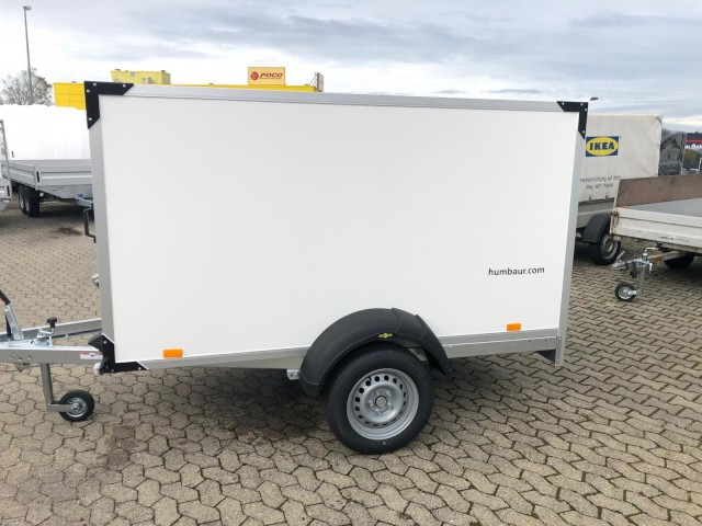 Humbaur Koffer HK 132513-13P, 100 km/h 1,3 t. 2510 x 1310 x 1400 mm - بصندوق مغلق مقطورة: صور 4 Humbaur Koffer HK 132513-13P, 100 km/h 1,3 t. 2510 x 1310 x 1400 mm - بصندوق مغلق مقطورة: صور 4