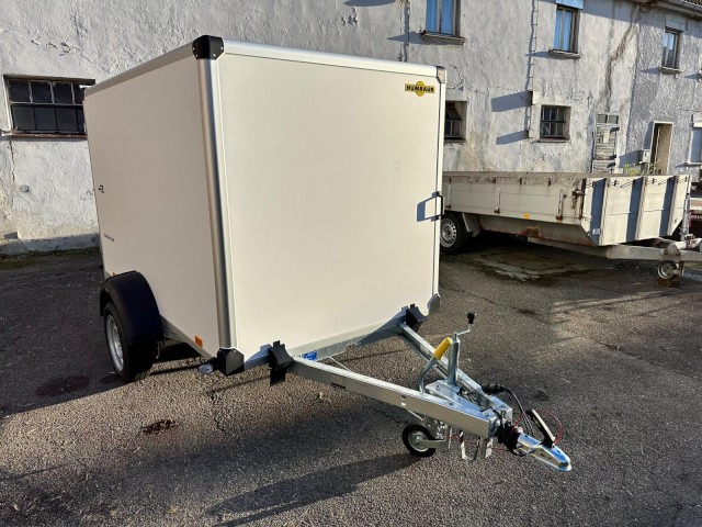 Humbaur Koffer HK 152515-15P FlexZurr 1,5 t. 2510 x 1310 x 1520 mm - بصندوق مغلق مقطورة: صور 1 Humbaur Koffer HK 152515-15P FlexZurr 1,5 t. 2510 x 1310 x 1520 mm - بصندوق مغلق مقطورة: صور 1