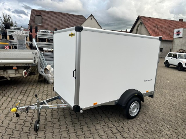 Humbaur Koffer HK 752513-15P, 0,75 t. 2510 x 1310 x 1520 mm, 100 km/h - بصندوق مغلق مقطورة: صور 1 Humbaur Koffer HK 752513-15P, 0,75 t. 2510 x 1310 x 1520 mm, 100 km/h - بصندوق مغلق مقطورة: صور 1
