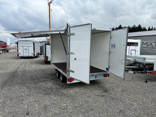 Humbaur Koffer HKN 25 32 21-20 PF30, 2,5 to. Verkaufsklappe 3185x2030x1885 mm - بصندوق مغلق مقطورة: صور 5 Humbaur Koffer HKN 25 32 21-20 PF30, 2,5 to. Verkaufsklappe 3185x2030x1885 mm - بصندوق مغلق مقطورة: صور 5