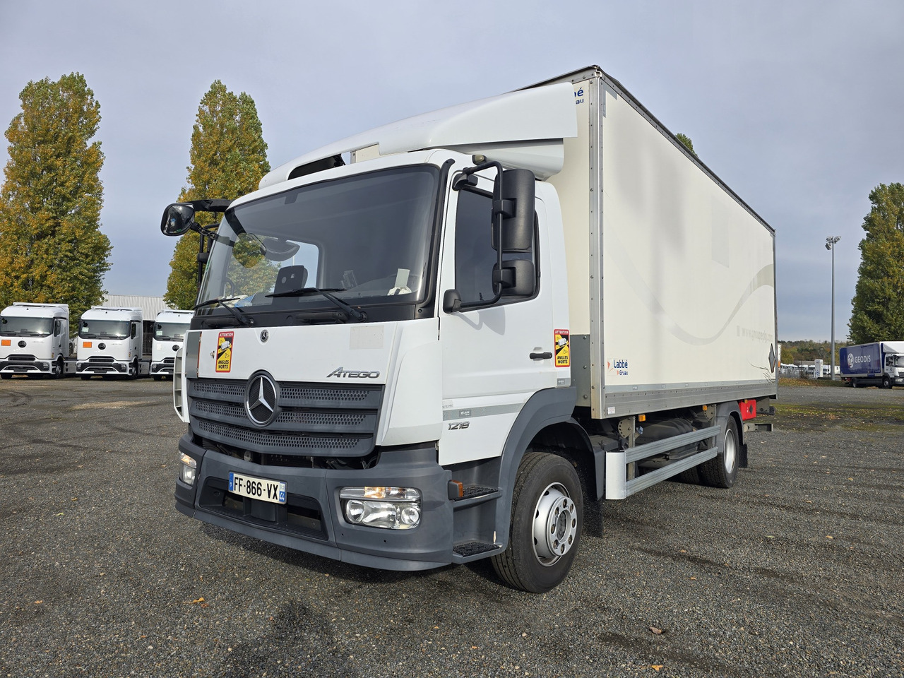 MERCEDES-BENZ Atego 1218 - Box - LIFT - SIDE DOOR - ADR - بصندوق مغلق شاحنة: صور 1 MERCEDES-BENZ Atego 1218 - Box - LIFT - SIDE DOOR - ADR - بصندوق مغلق شاحنة: صور 1