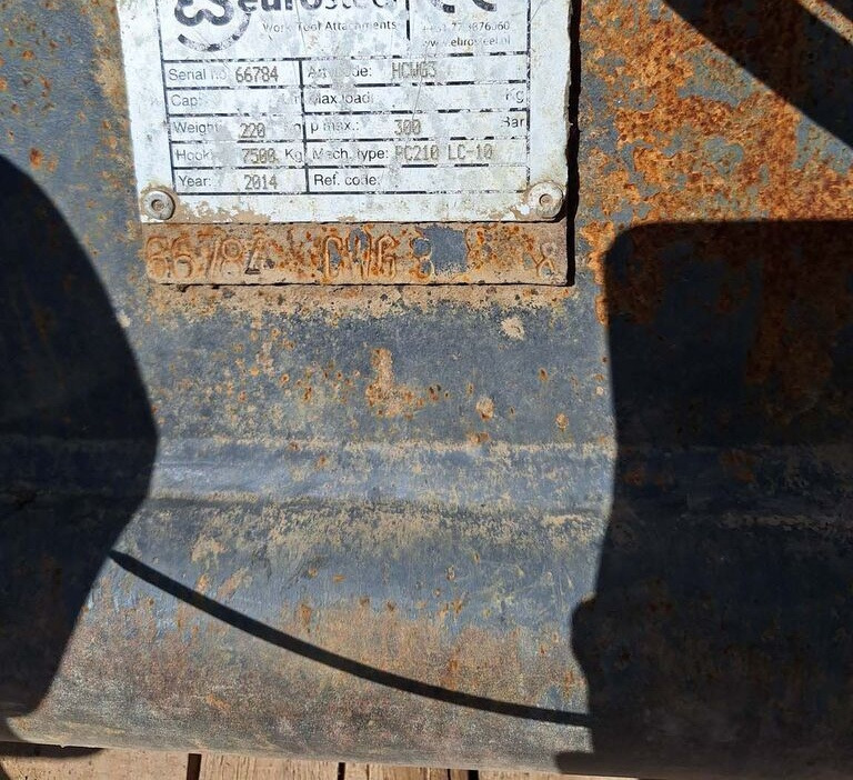 Eurosteel HCWG3 Verachtert - وصلة الربط للمعدات المعلقة - حفارة: صور 5 Eurosteel HCWG3 Verachtert - وصلة الربط للمعدات المعلقة - حفارة: صور 5
