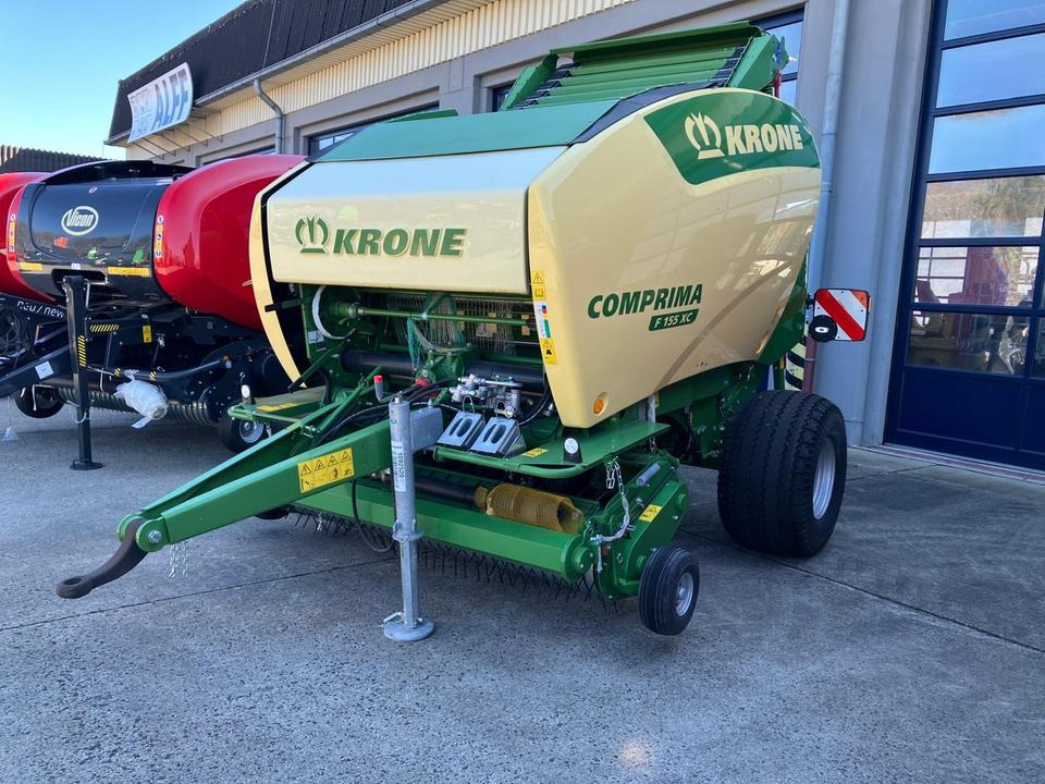Krone Comprima F 155 XC Rundballenpresse Lagermaschine - مكبس القش الدائري: صور 1 Krone Comprima F 155 XC Rundballenpresse Lagermaschine - مكبس القش الدائري: صور 1