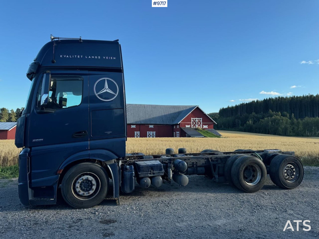 2014 Mercedes Actros 2551 Chassis. Rep object. - الشاسيه شاحنة: صور 2 2014 Mercedes Actros 2551 Chassis. Rep object. - الشاسيه شاحنة: صور 2